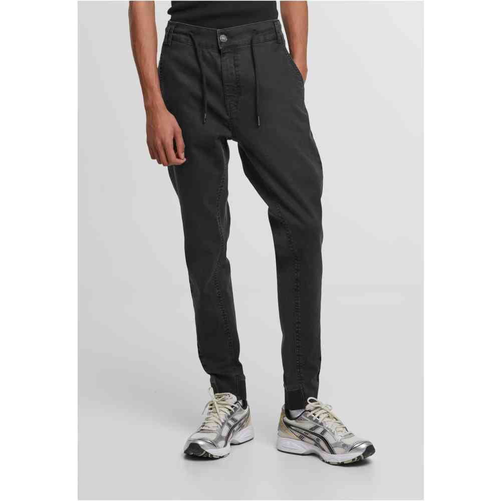 Urban Classics - Antifit Denim Hose gerades bein - Schwarz